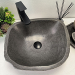 Раковина из речного камня RS62810 (43*38*16) 55