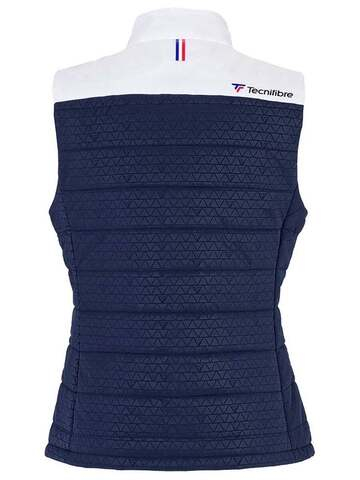 Женская теннисная жилетка Tecnifibre Lady Sleeveless Bomber - небесный