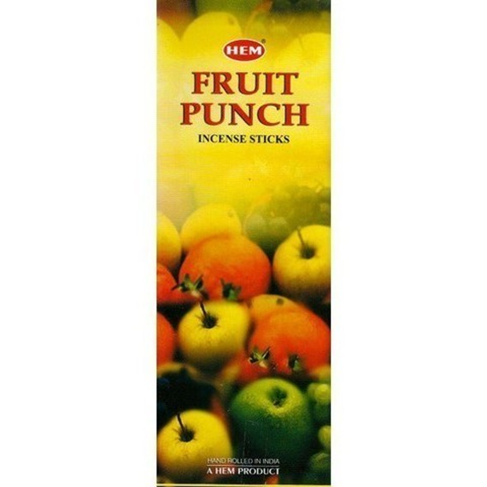 HEM Fruit Punch шестигранник Благовоние Фруктовый пунш (манго, апельсин, яблоко)