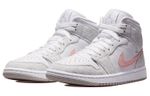Кроссовки Jordan Air Jordan 1 Mid Se "Light Iron Ore" (Женская размерная сетка)