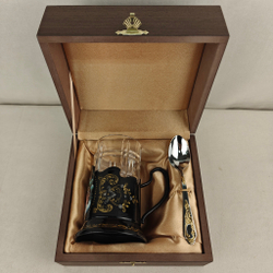 Чайный набор "Снегурочка" (Ручная роспись Палех)