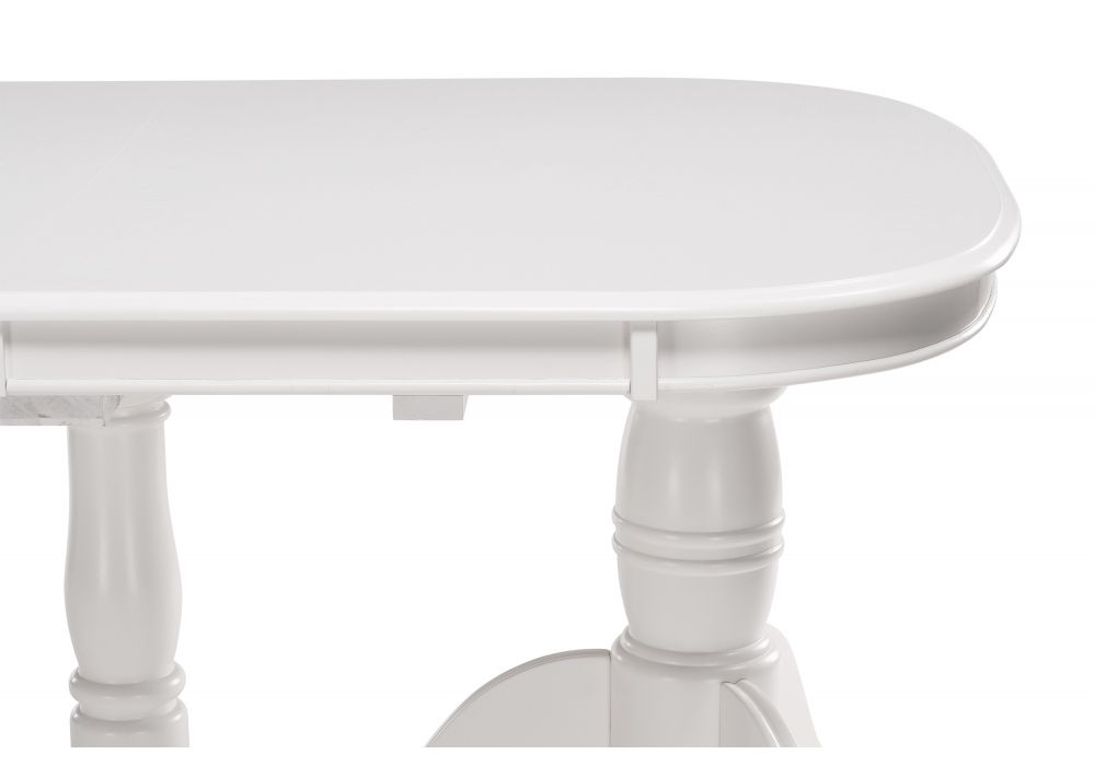 Деревянный стол Louvre 160(219)х106х76 butter white