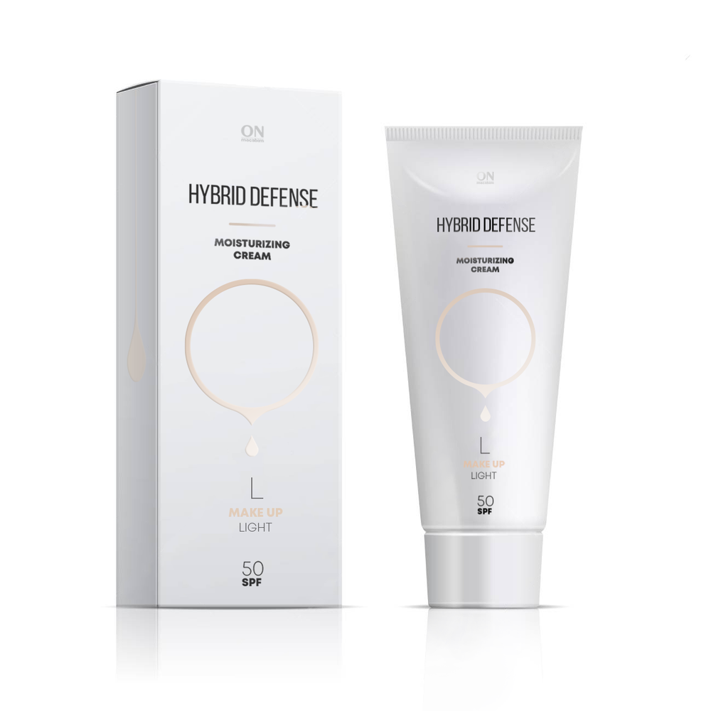 ONMACABIM System Plus защитный гибрид-крем c тонирующим эффектом Make Up Light SPF-50, 80 мл.