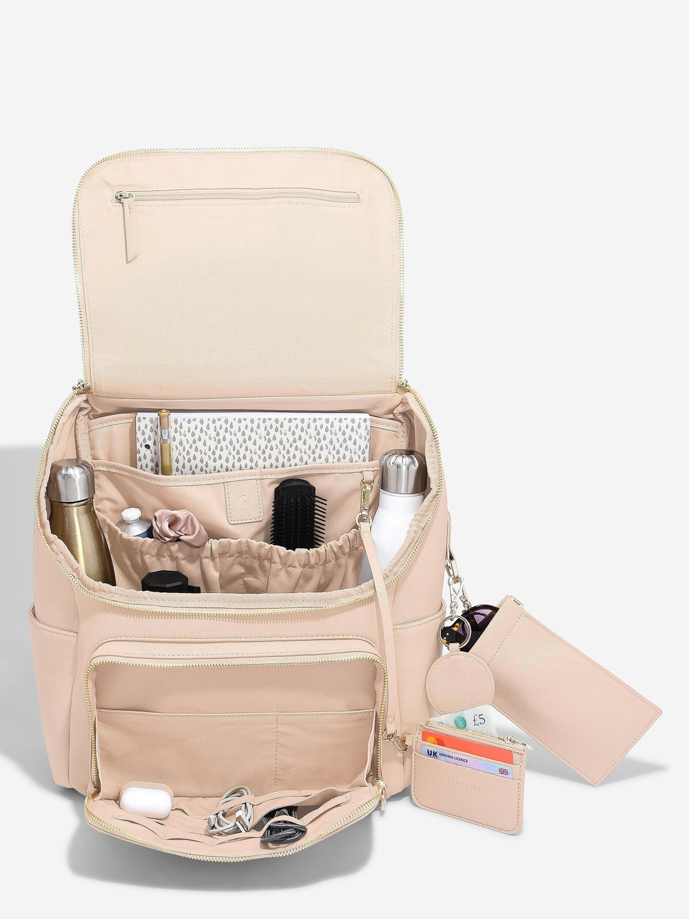 Рюкзак городской Stackers Luxury Backpack - Blush & Gold