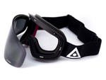 Маска горнолыжная ASHBURY HORNET AILERON (SILVER MIRROR LENS/YELLOW SPARE)