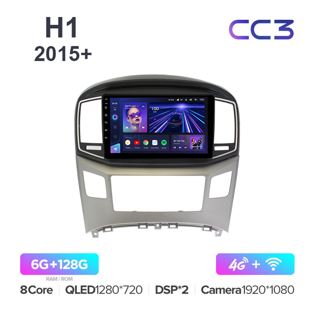 Teyes CC3 9"для Hyundai H1 2015+