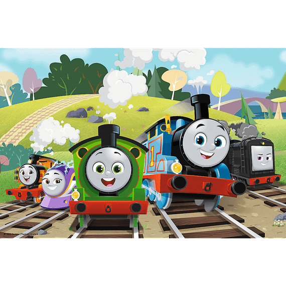 Pazl / Пазлы / Puzzles - "60" - Tomas on the trip / Thomas and Friends