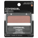 Covergirl, Cheekers Blush, румяна для лица, 130 холодный капучино, 3 г (0,12 унции)