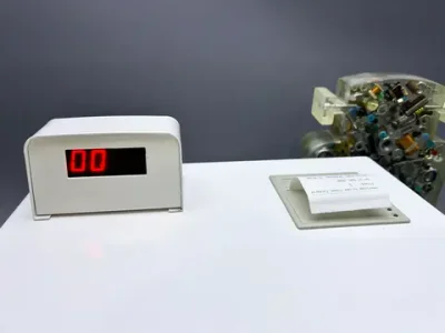 Автомат для подсчета билетов с печатью чека