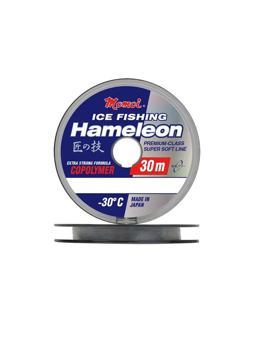 Монофильная леска для рыбалки Momoi Hameleon ICE Fishing