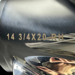 Гребной винт правого вращения VOLVO Sx Saltist AMMA (3x14 3/4x20) (Сталь) (Polastorm)