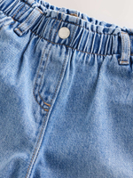 Джинсы с вышивкой для девочки Next E12-749, Синий