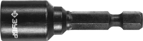 Ударная бита с торцевой головкой ЗУБР магнитная, 10 мм, 50 мм