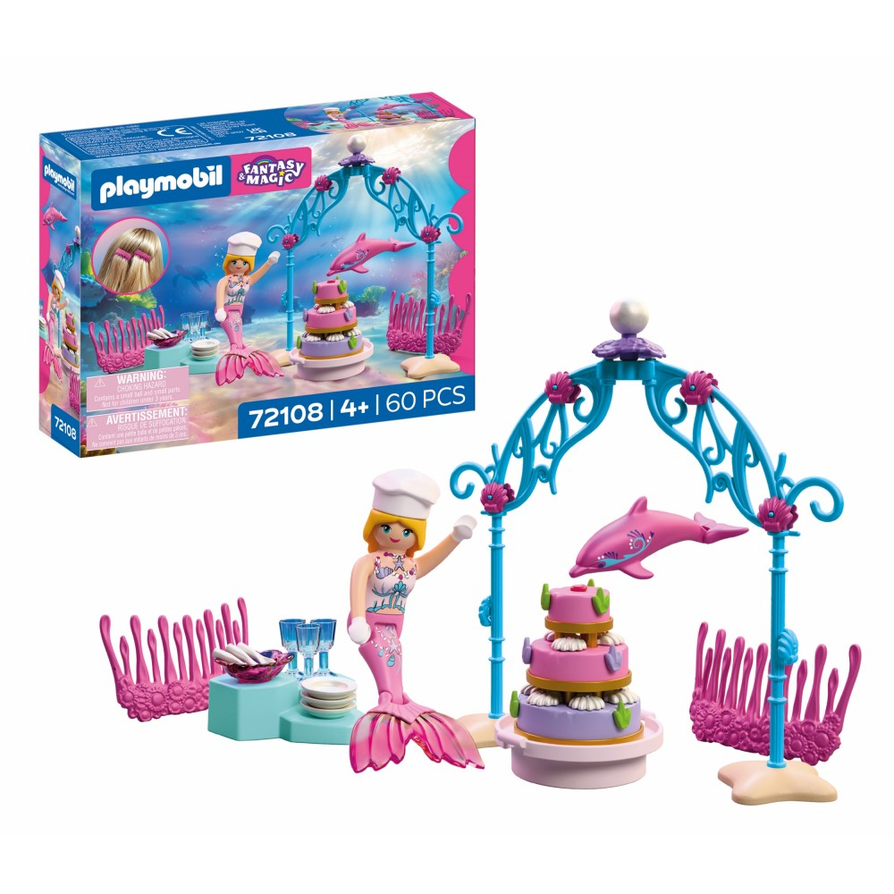 Playmobil Fantasy 72108 & Magic Подводный свадебный фуршет 60 деталей — фото 1
