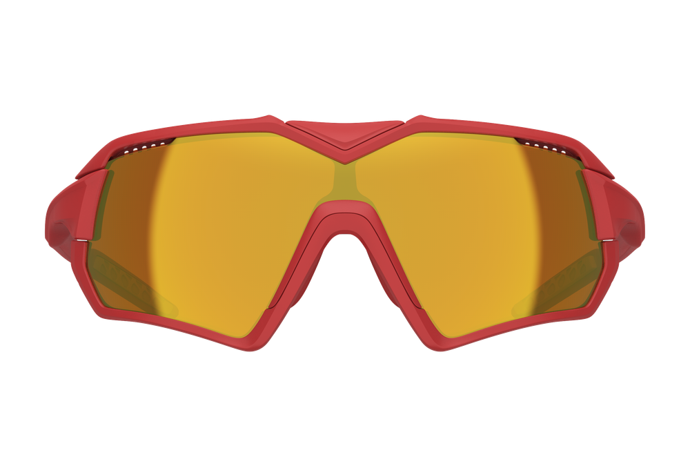 Спортивные очки 720armour V / Matte Ferrari Red / Ferrari Red Temple / Champion Gold Ti Lens