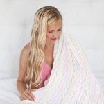 SwaddleDesigns SDM-181P Набор пеленок муслин 3 шт. - Heavenly Floral Pinks with Touch of Gold Shimmer