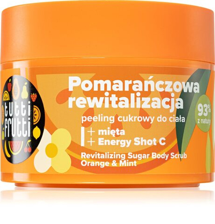 Farmona Tutti Frutti Minty Orange - освежающий сахарный скраб для тела /   300  g  / GTIN 5900117976364