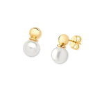 Серьги Possebon White Pearl A0665.1 G