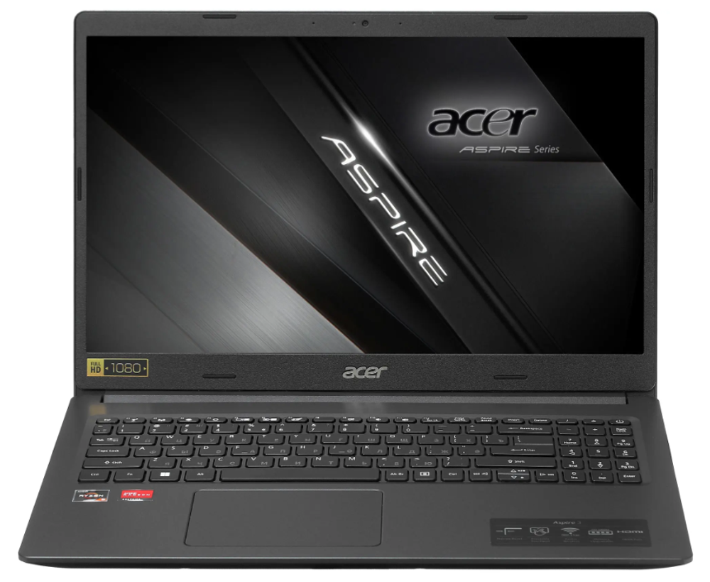 15.6 Acer Aspire 3 A315 23 N18Q13 1920x1080 AMD Ryzen 5 3500U RAM 8 SSD 256 HDD 1 AMD Radeon Vega 8 Win 10Pro