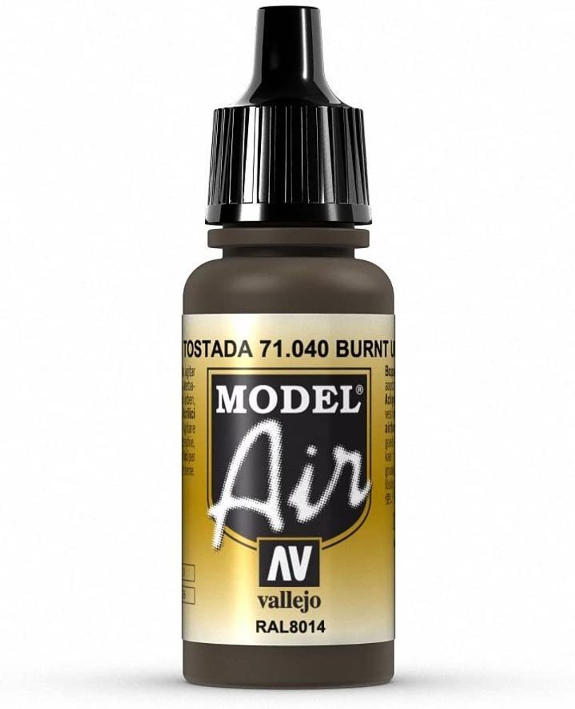 Model air 40: 17 ml. Burnt umber
