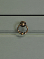 Обувница для прихожей, 87х21х169, Неаполь, закрытая, 4 двери 1 ящик, из массива дерева, зеленый эвкалипт, Dipriz