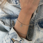 подвес клевер с выбором вида браслета