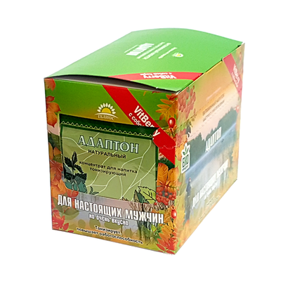 Витаминный напиток Адаптон натуральный 25 г. Коробка 20шт*25г