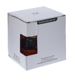 GAEM Кружка с крышкой и ложкой, 220 мл, L11,5 W8,5 H12 см, 4в.