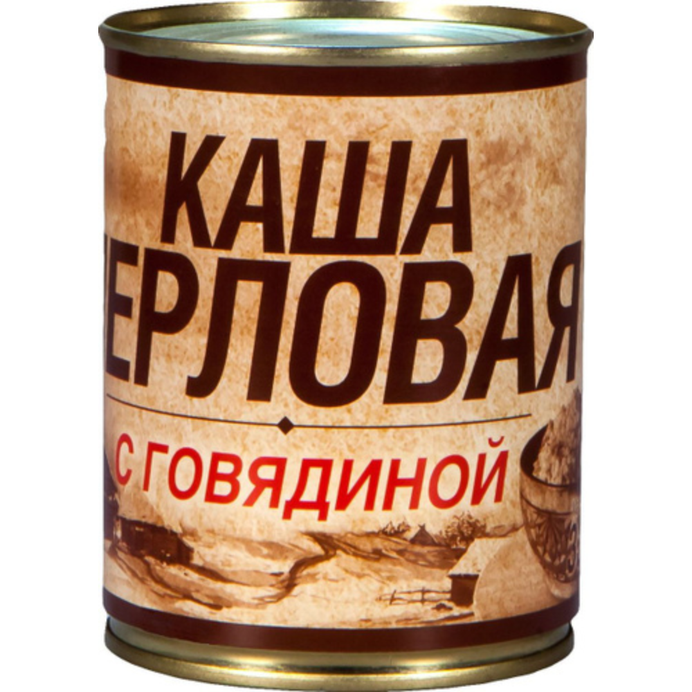 Каша Перловая с говядиной 338 гр