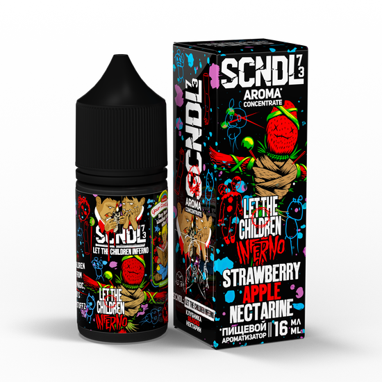 Ароматизатор SCNDL Let the Children Inferno (Клубника Яблоко Нектарин)