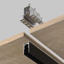 Скоба регулируемая для накладного шинопровода Maytoni   TRX034-41 TRA034HCB