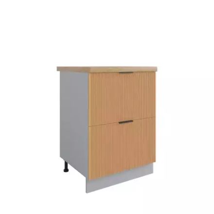 Кухня Модуль СК2 600 Мелисса Горчица Скин