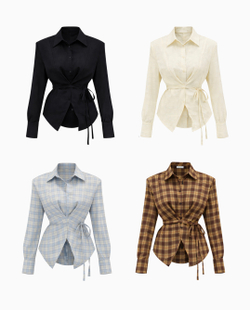 Рубашка waist-defined