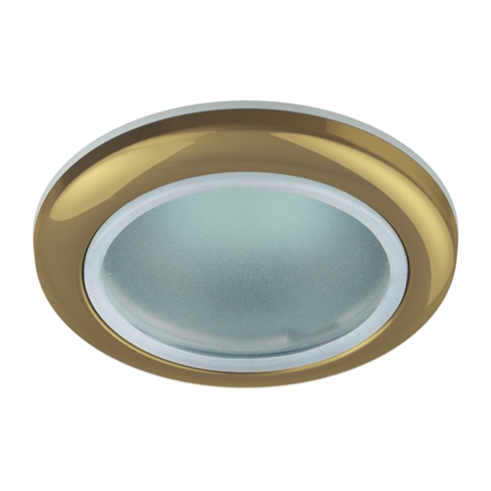 WR1 GD Светильник ЭРА влагозащищенный MR16,12V220V, 50W золото | Влагозащищенные встраиваемые светильники