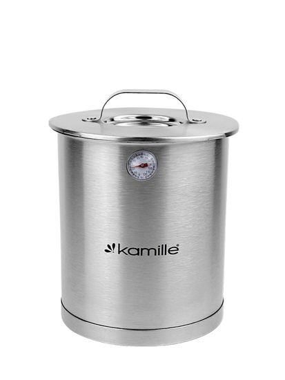 Ветчинница 2,5 л. из нержавеющей стали Kamille KM-6513 с термометром