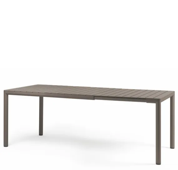 Стол уличный раздвижной Tevere 147-211х90 см, тортора