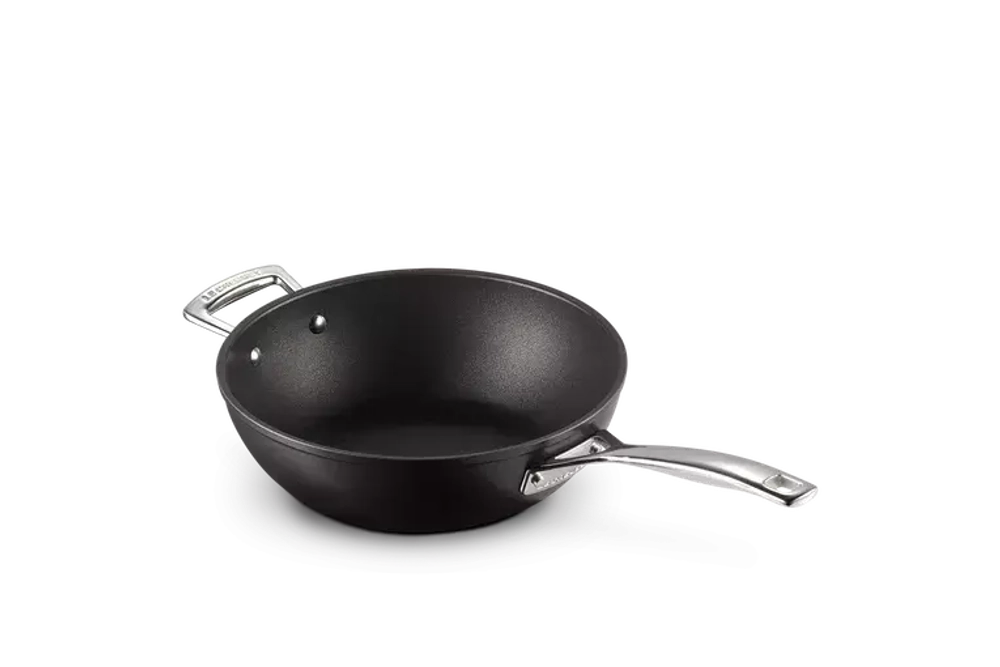 Le Creuset - Вок PRO с антипригарным покрытием 26см / артикул   51104260010202  / GTIN 630870273206