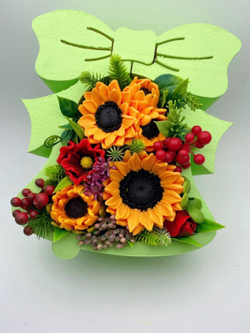 Букет «Колокольчик мятный»