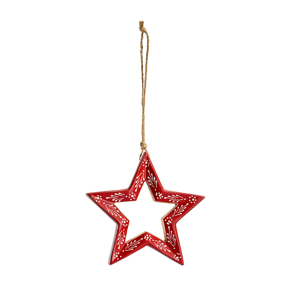 Набор елочных украшений bright stars из коллекции new year essential, 3 шт.