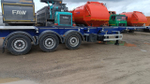 Aufliеger TE08 Полуприцеп контейнеровоз 3 оси TE08