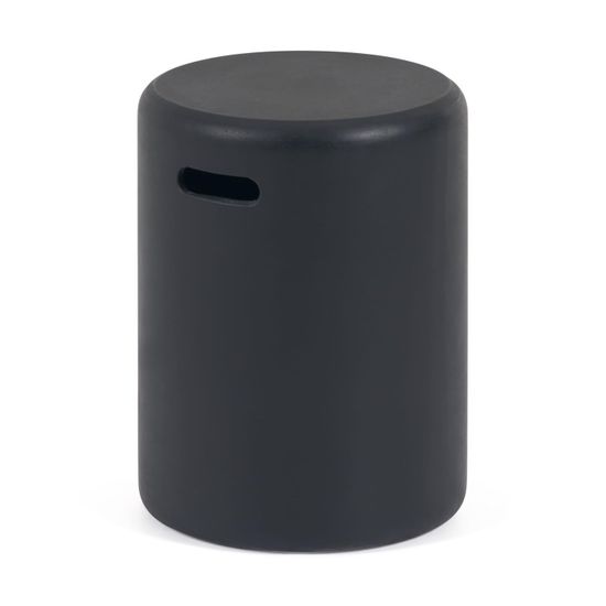 Столик Taimi из бетона в черном цвете La Forma Испания