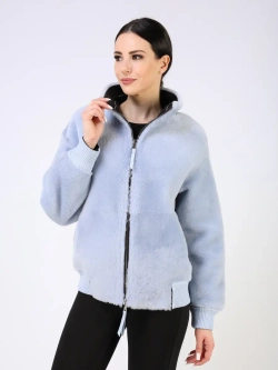 Дубленка зимняя двухсторонняя шуба укороченная