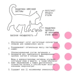 AJO (Айо) Cat Kitten & Mom Сухой полнорационный корм для котят, беременных и кормящих кошек, 1,5 кг