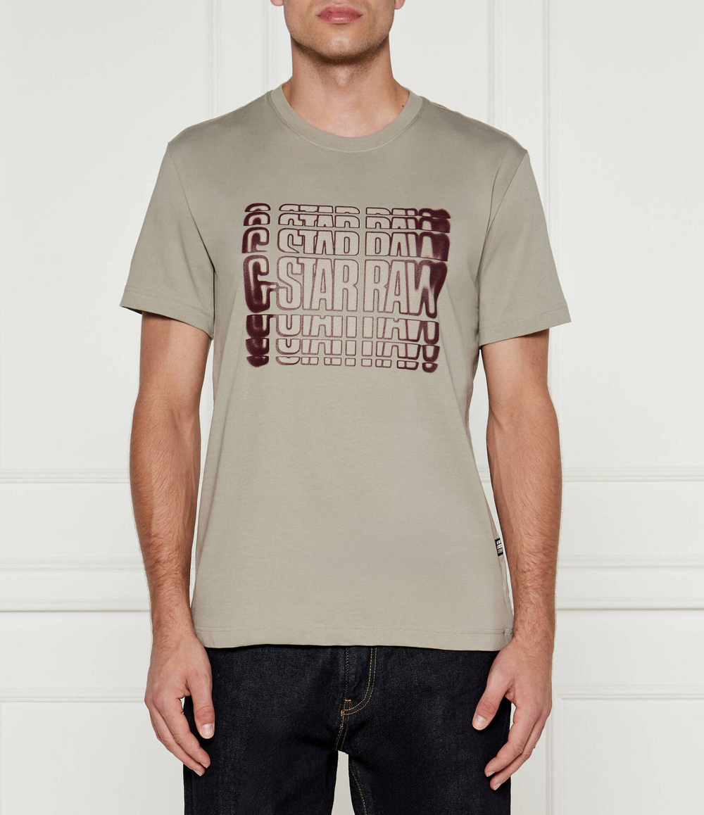 Футболка G- Star Raw - бежевый(D25084 336)