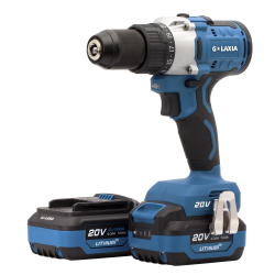 Дрель-шуруповерт GALAXIA 4 Ah Li-Ion, 100 H*m, 20V, серия Professional, 2аккумулятора, зарядное устр