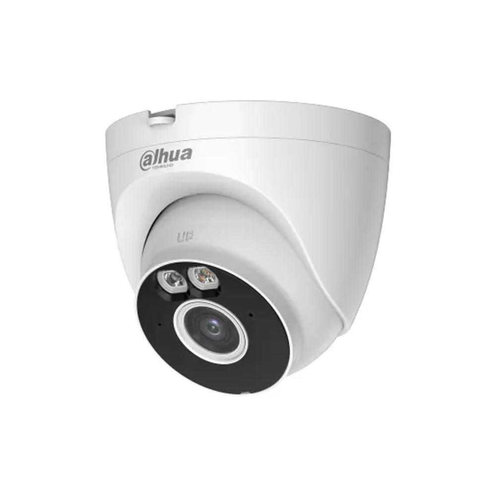 IP видеокамера DH-IPC-T4AP-PV-0280B Dahua купольная, уличная, 4Мп, f=2.8мм, микрофон, динамик