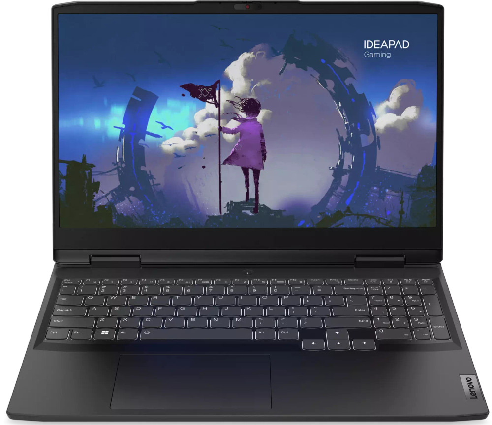 Ноутбук Lenovo IdeaPad Gaming 3 Gen 7, 15.6&amp;quot; (1920x1080) IPS 120Гц/Intel Core i5-12500H/16ГБ DDR4/512ГБ SSD/GeForce RTX 3050 4ГБ/Без ОС, серый [82S90040RK]