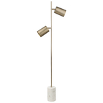 Торшер irjo, 149,5 см, золотистый