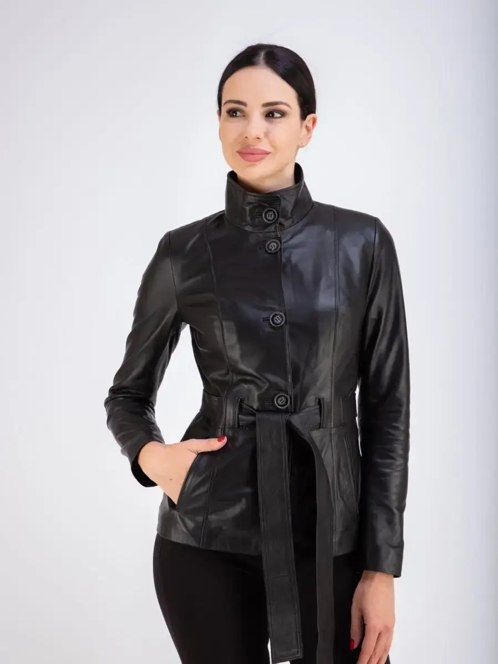 Куртка женская из натуральной кожи Турция