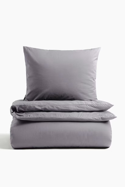 H&M Комплект постельного белья, серый